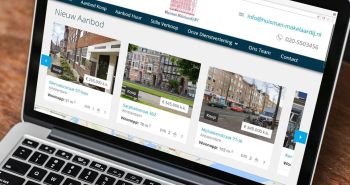 Seo geoptimaliseerde responsive website voor Huisman Makelaardij uit Amsterdam